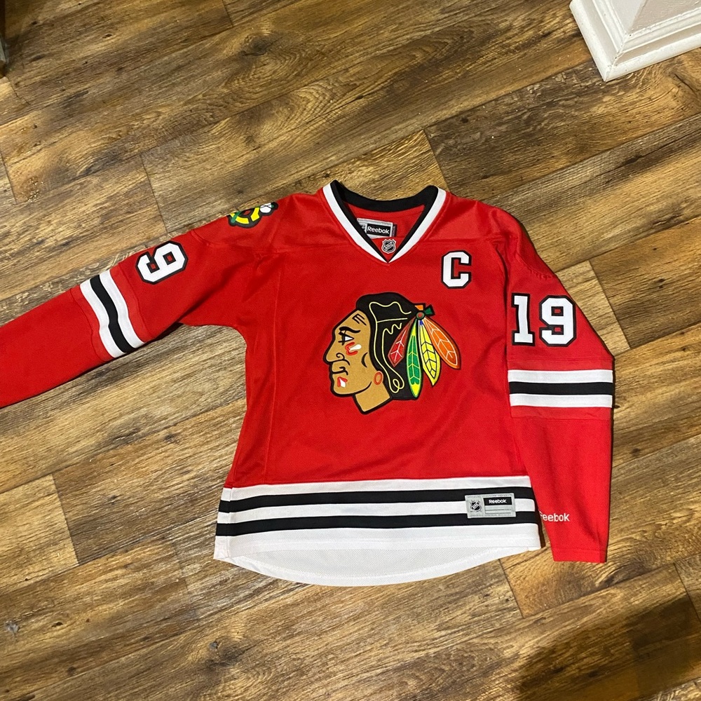 Authentic NHL Chicago Blackhawks Jonathan Toews Women’s Jersey